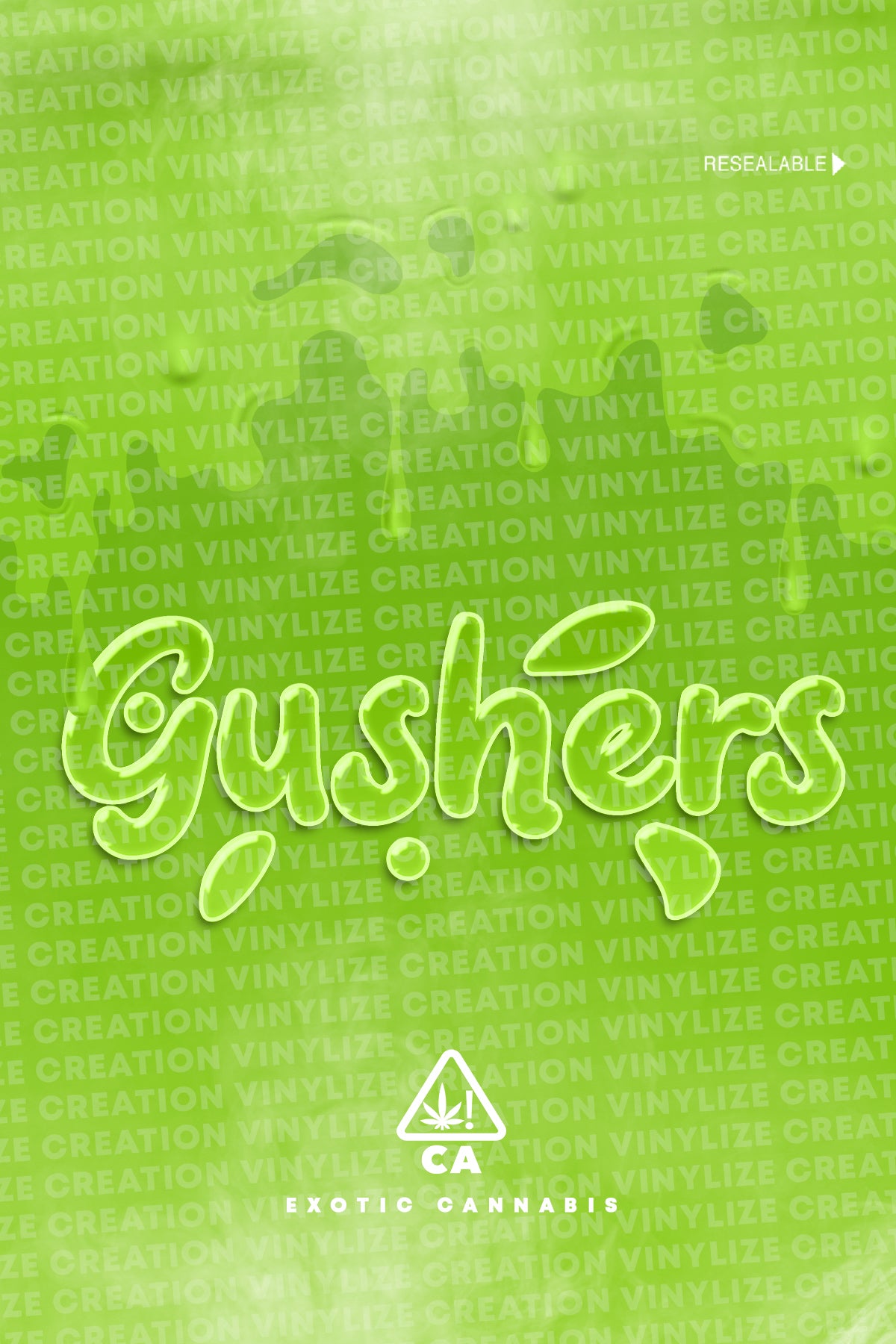 Custom Mylar Bag - Gushers